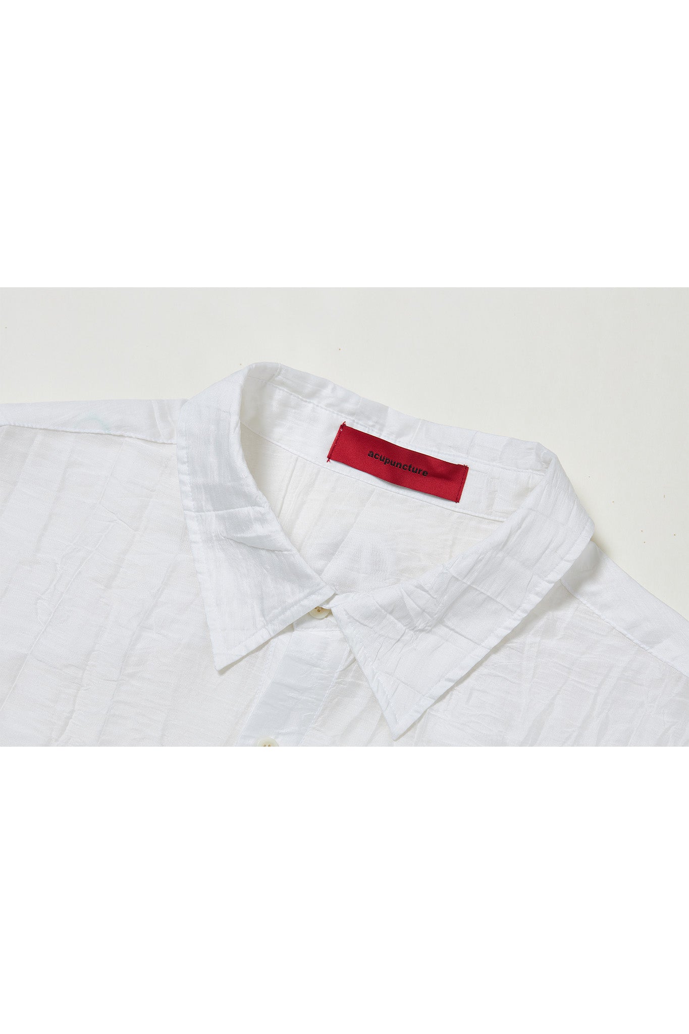 ACU LOGO SHIRT WHITE Acupuncture