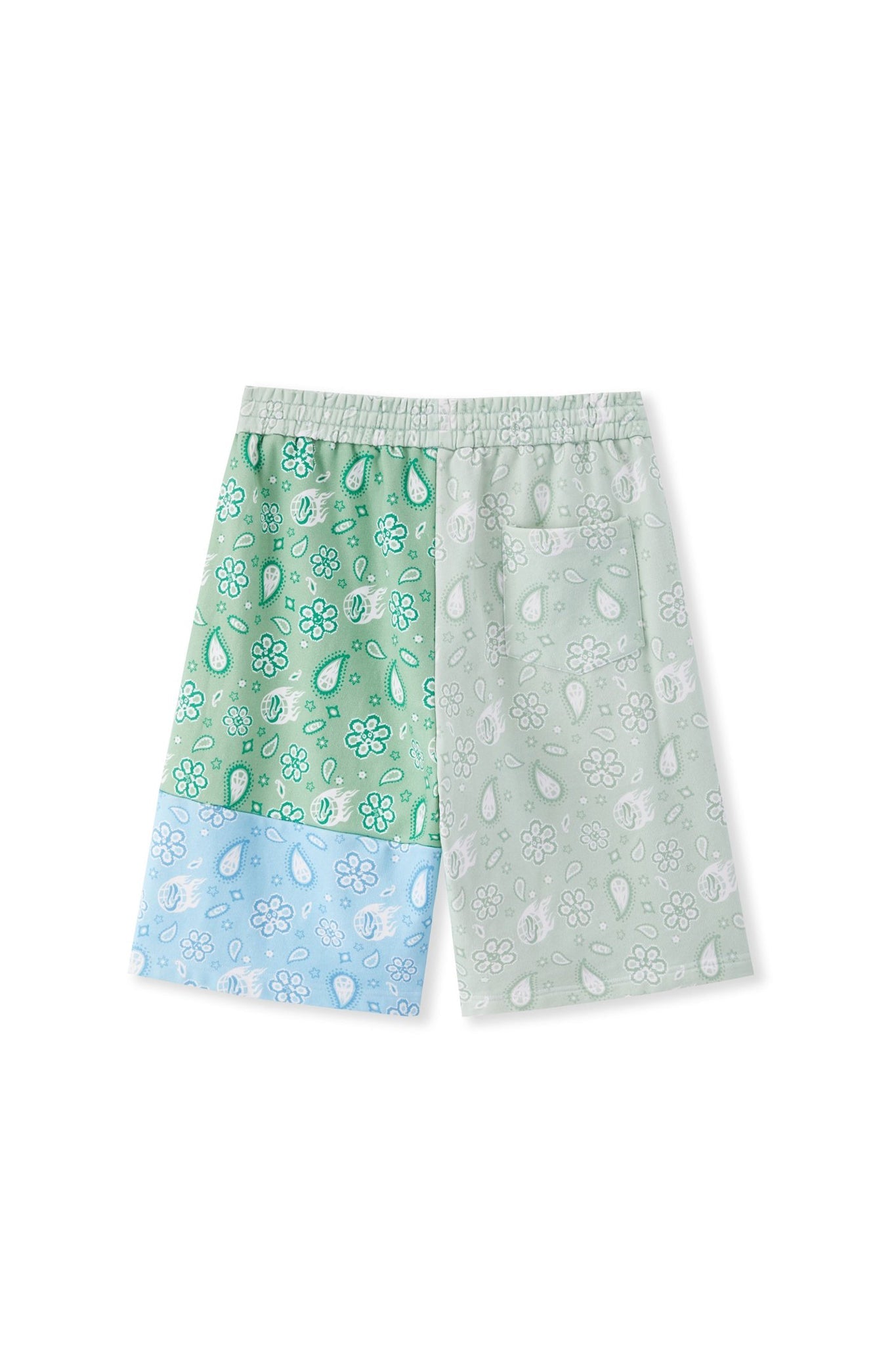 BANDANA SHORTS GREEN Acupuncture