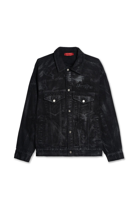 CARGO JACKET BLACK Acupuncture