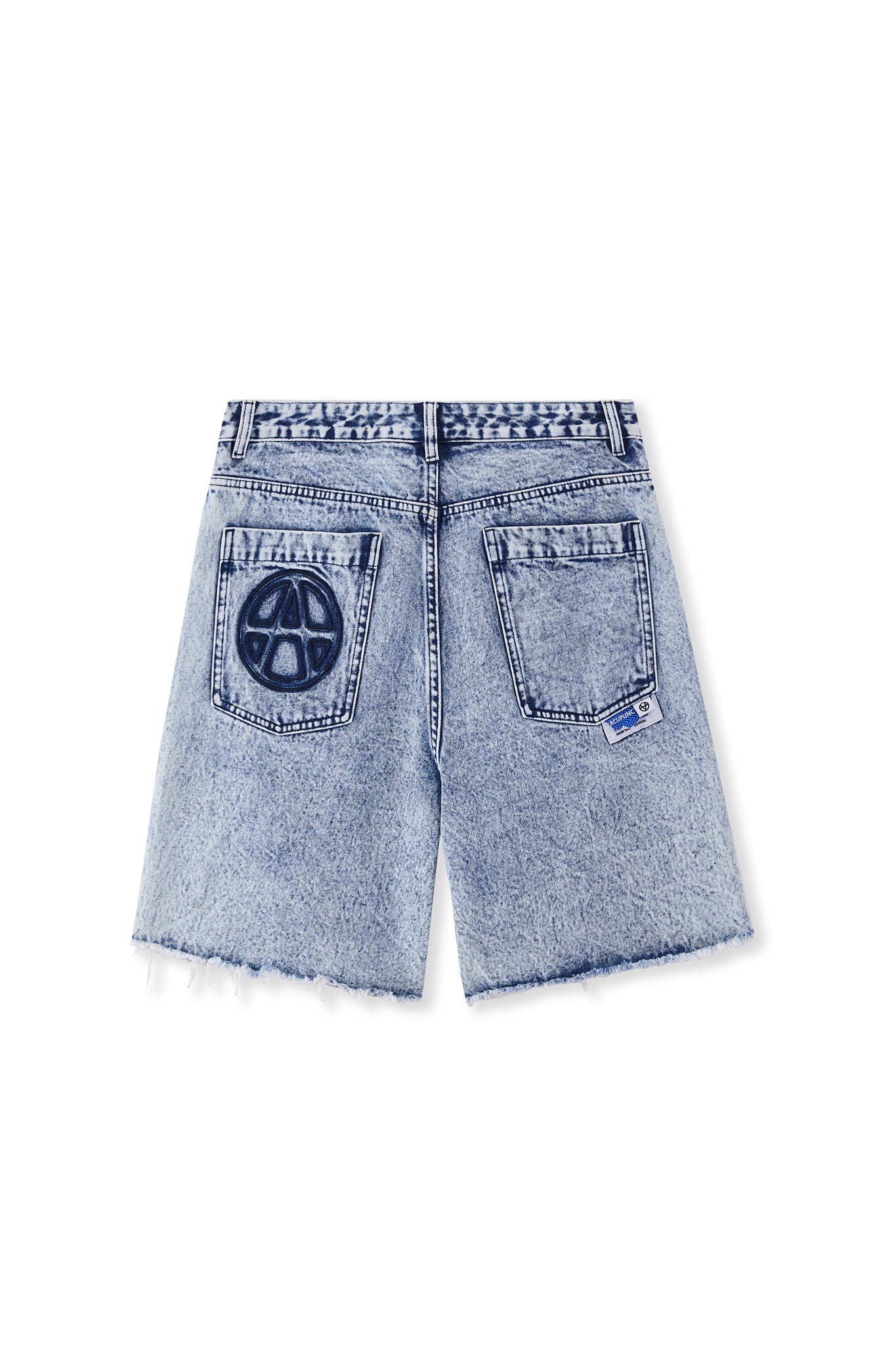 CLUELESS DENIM SHORTS BLUE Acupuncture