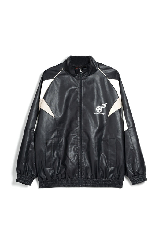 FLYING EMBLEM JACKET BLACK Acupuncture