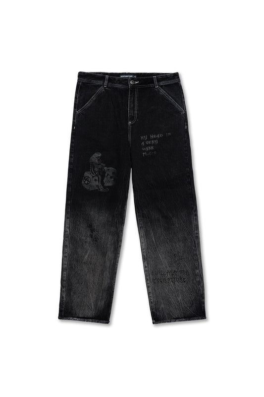 MYTH JEANS DARK GREY Acupuncture