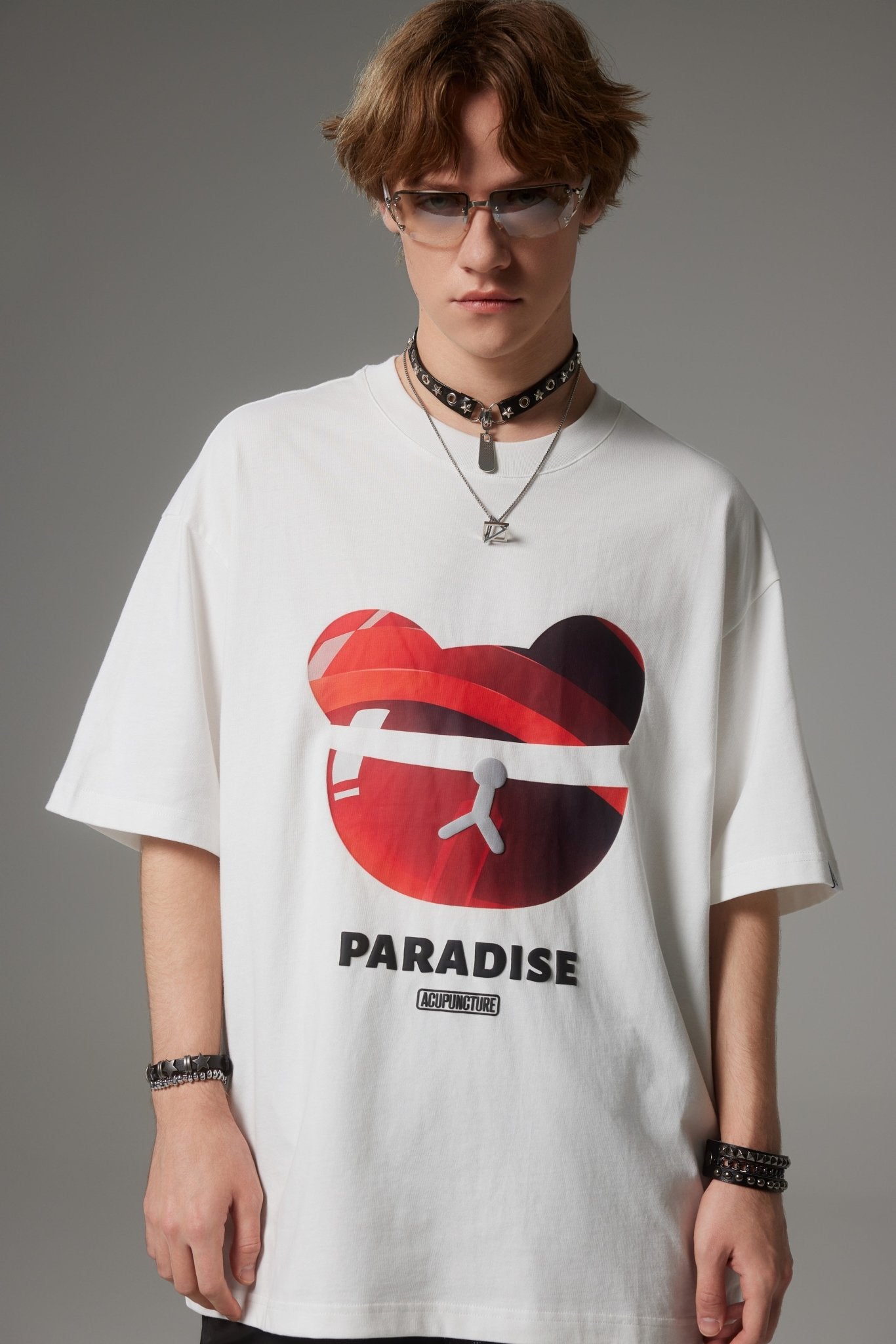 PARADISE TSHIRT WHITE Acupuncture