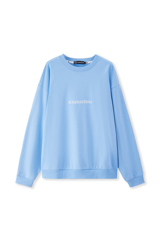 ACU CREWNECK BABY BLUE Acupuncture