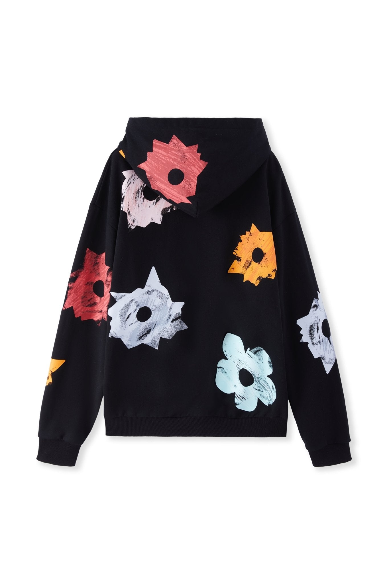 BLOSSOM HOODIE BLACK Acupuncture