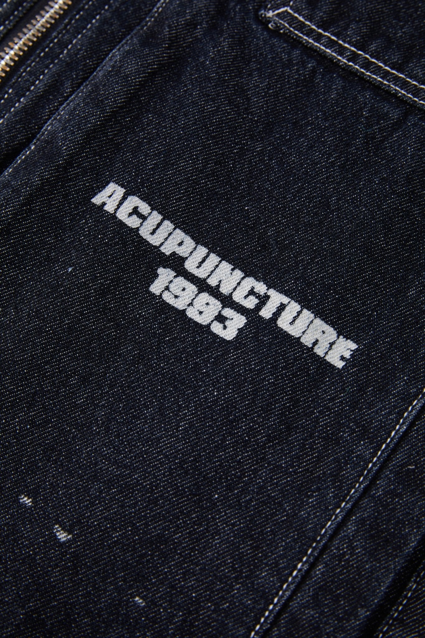 CLUELESS DENIM JACKET BLACK Acupuncture