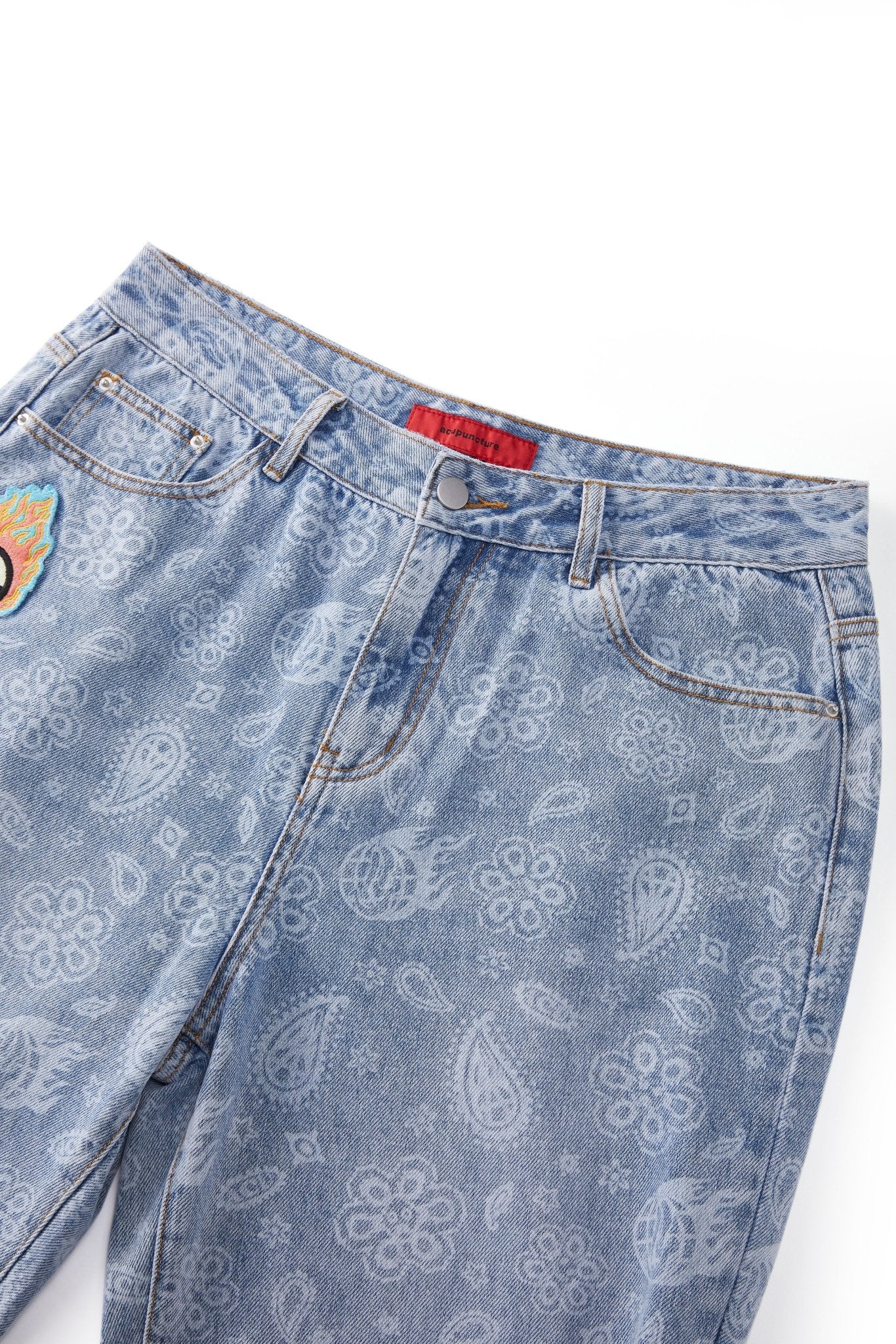 予約】 | flower universal pants denim デニム/ジーンズ - sache.fr