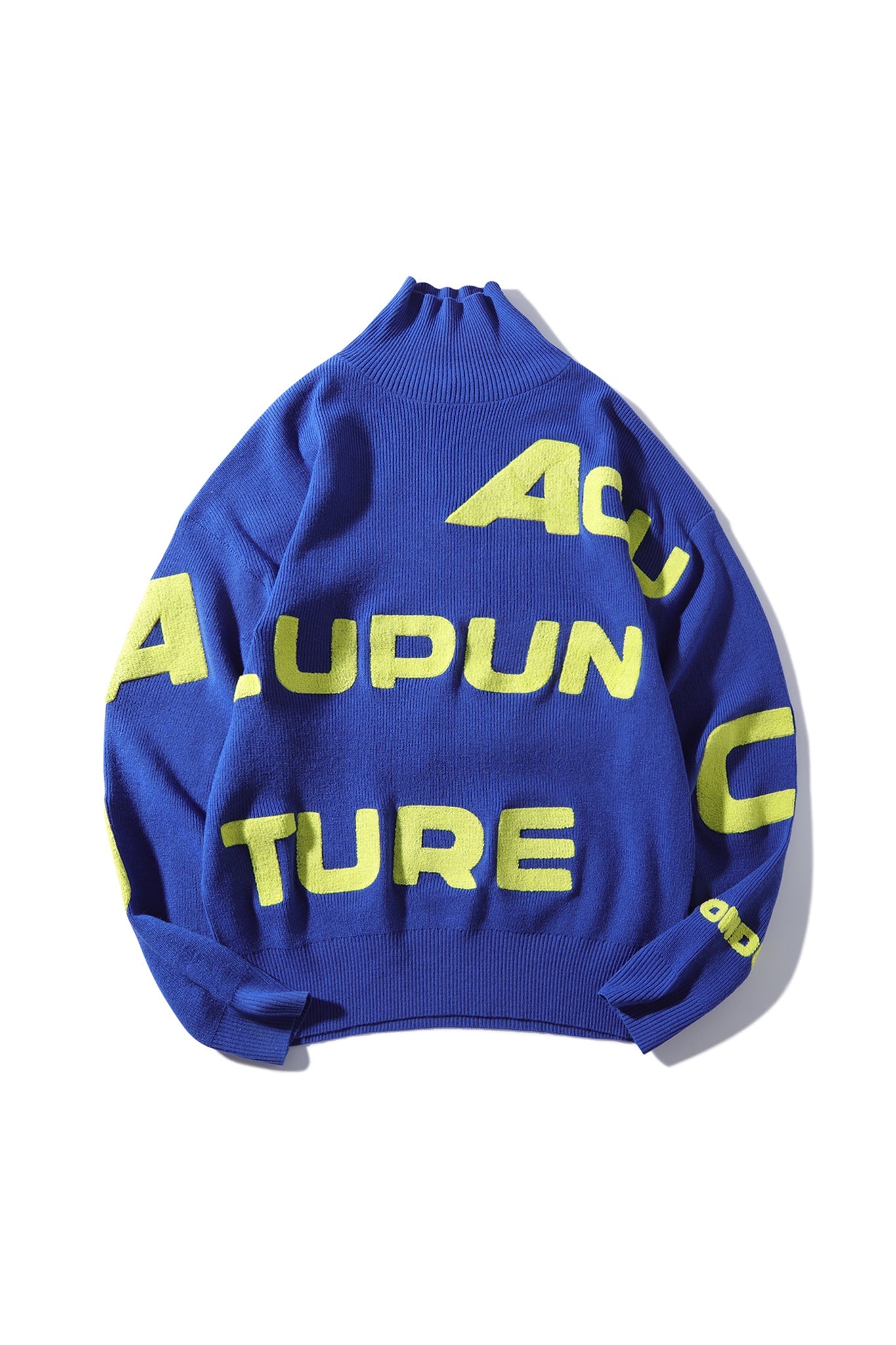 LOGO SWEATER BLUE Acupuncture