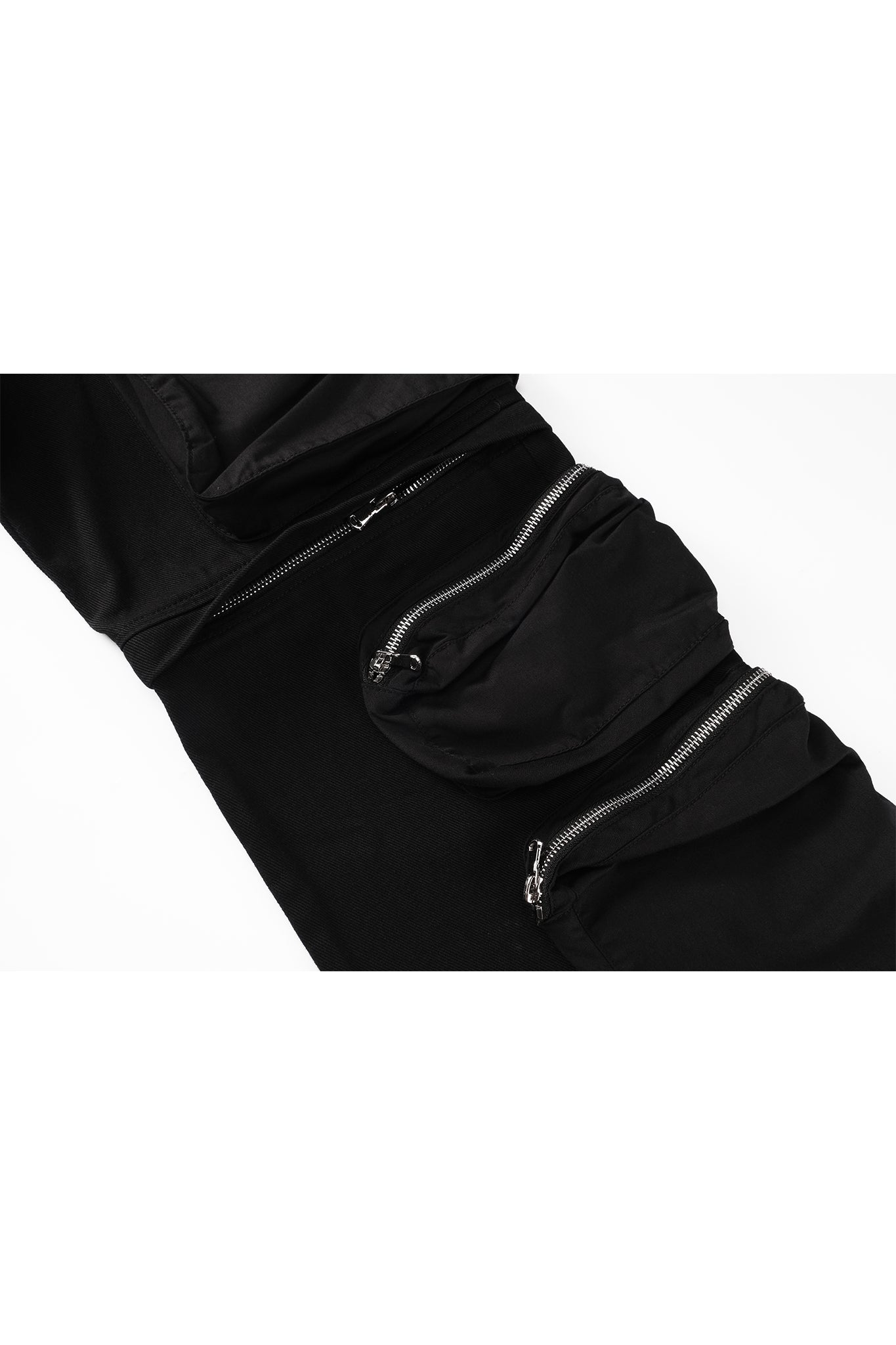 POCKET CARGO PANTS BLACK Acupuncture