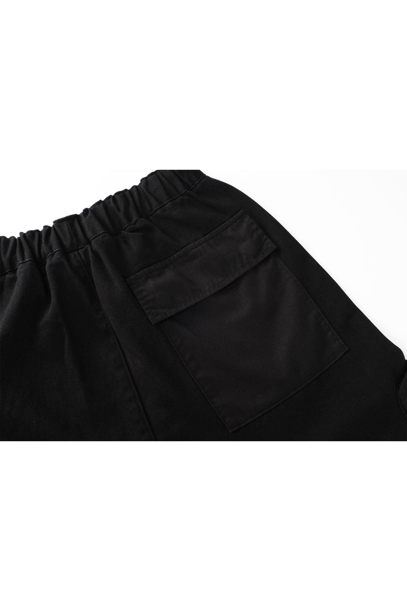 POCKET CARGO PANTS BLACK Acupuncture