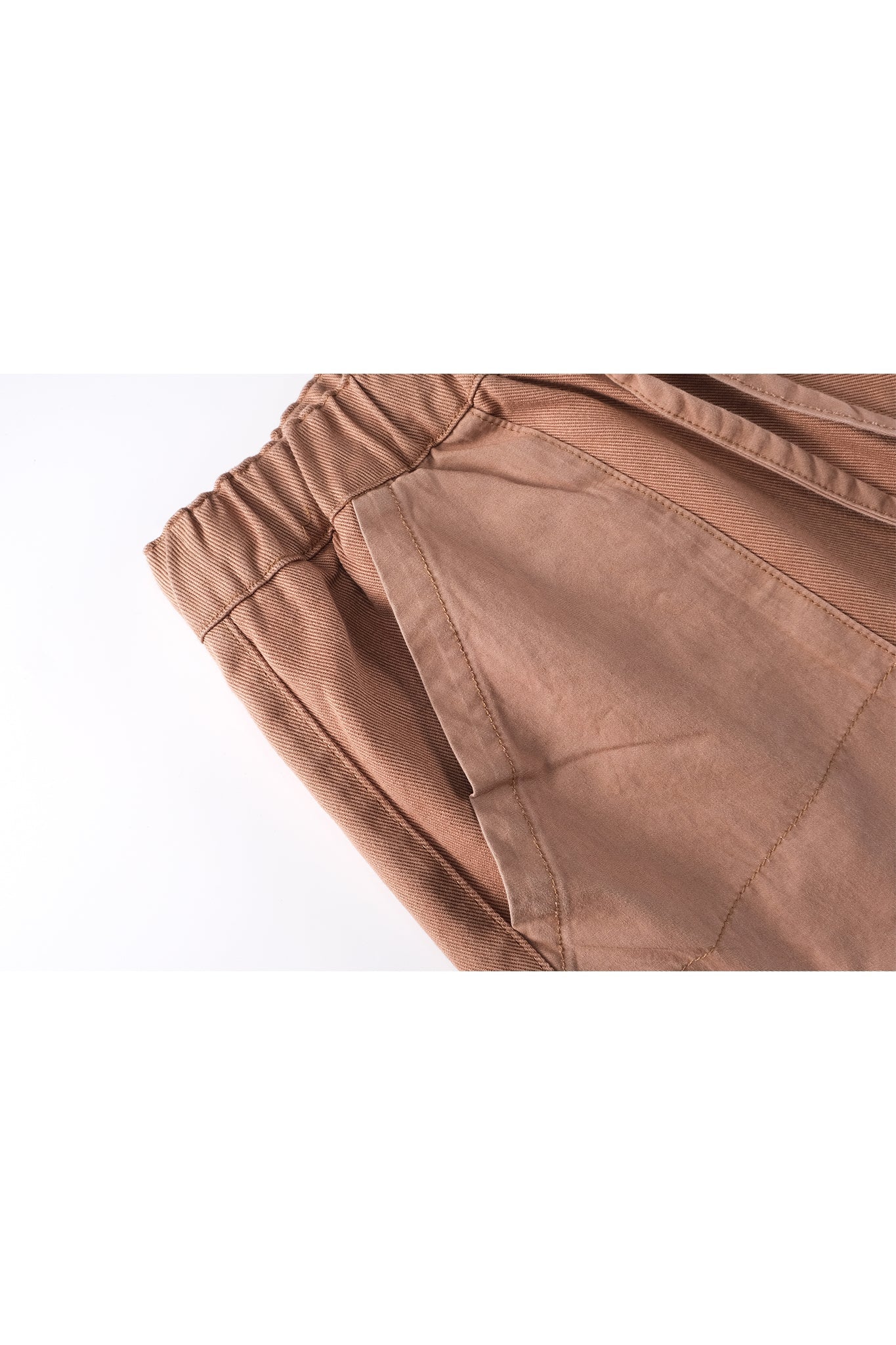 POCKET CARGO PANTS BROWN Acupuncture