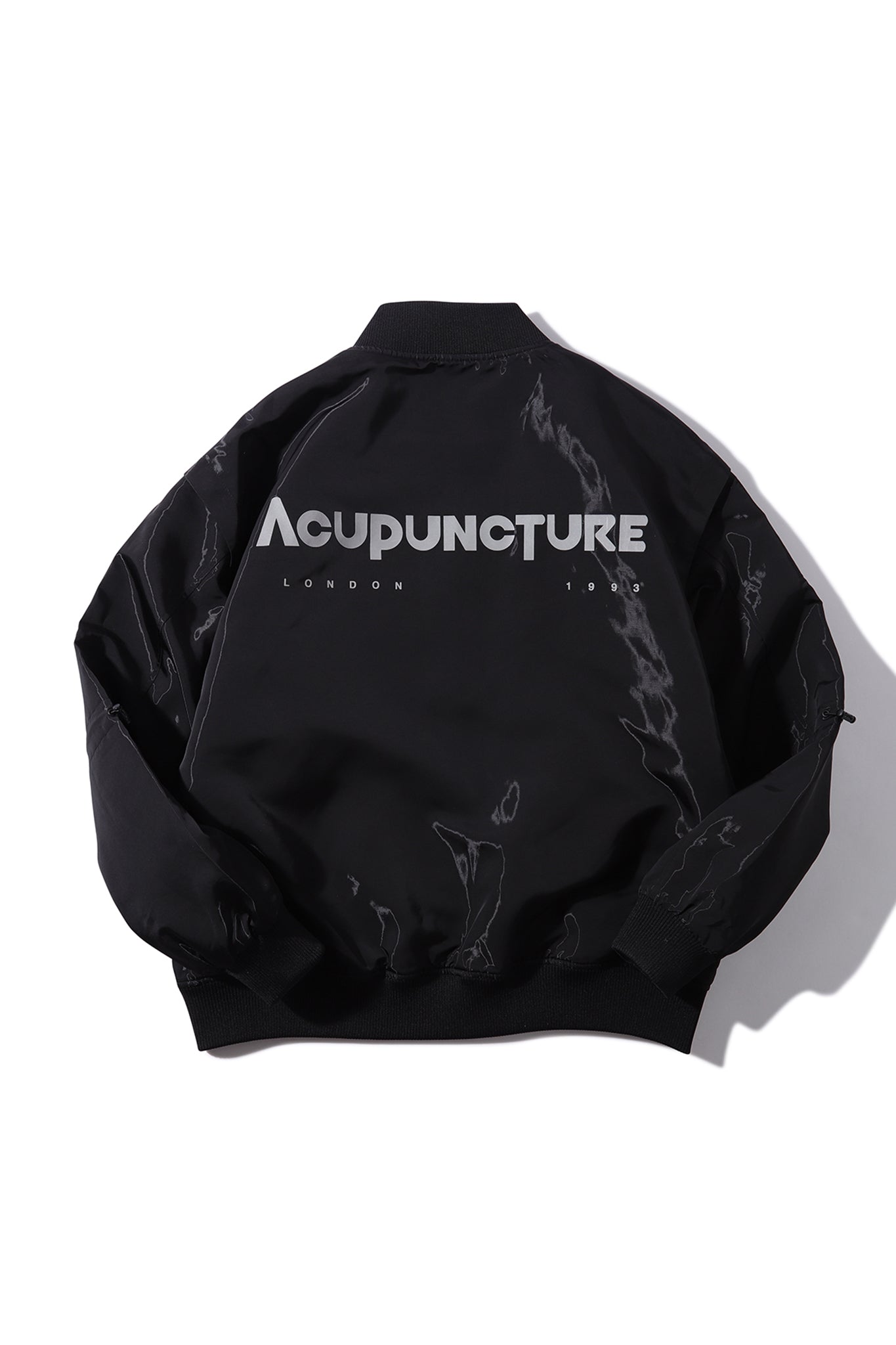 RIPPLE JACKET BLACK Acupuncture