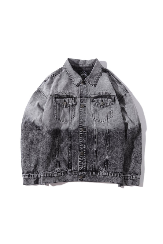 SHADES DENIM JACKET GREY Acupuncture