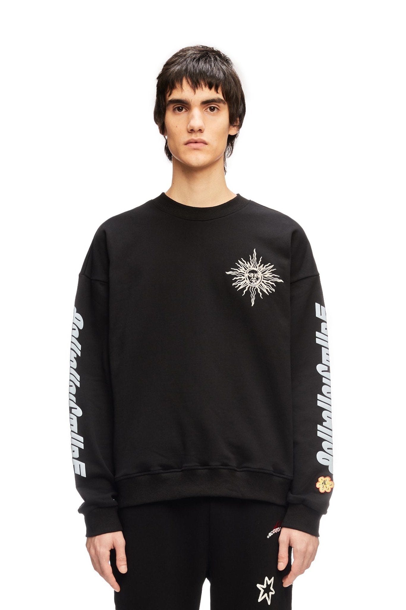 STAR MOON CREWNECK Acupuncture