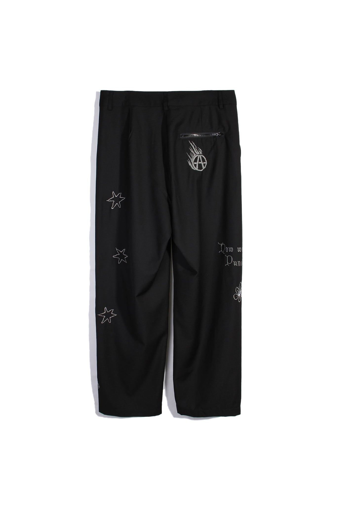 STAR PANTS BLACK Acupuncture