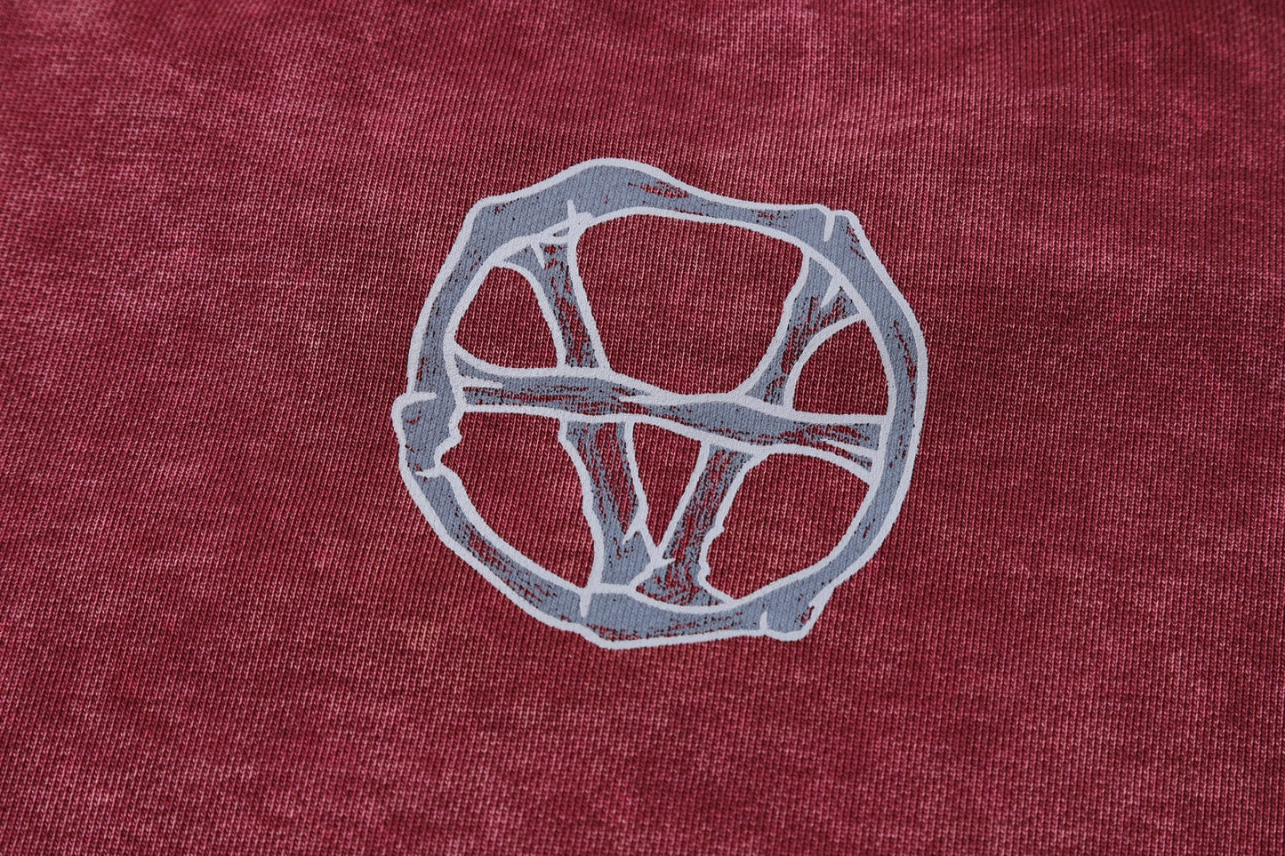 THE PRAYER CREWNECK BURGUNDY Acupuncture