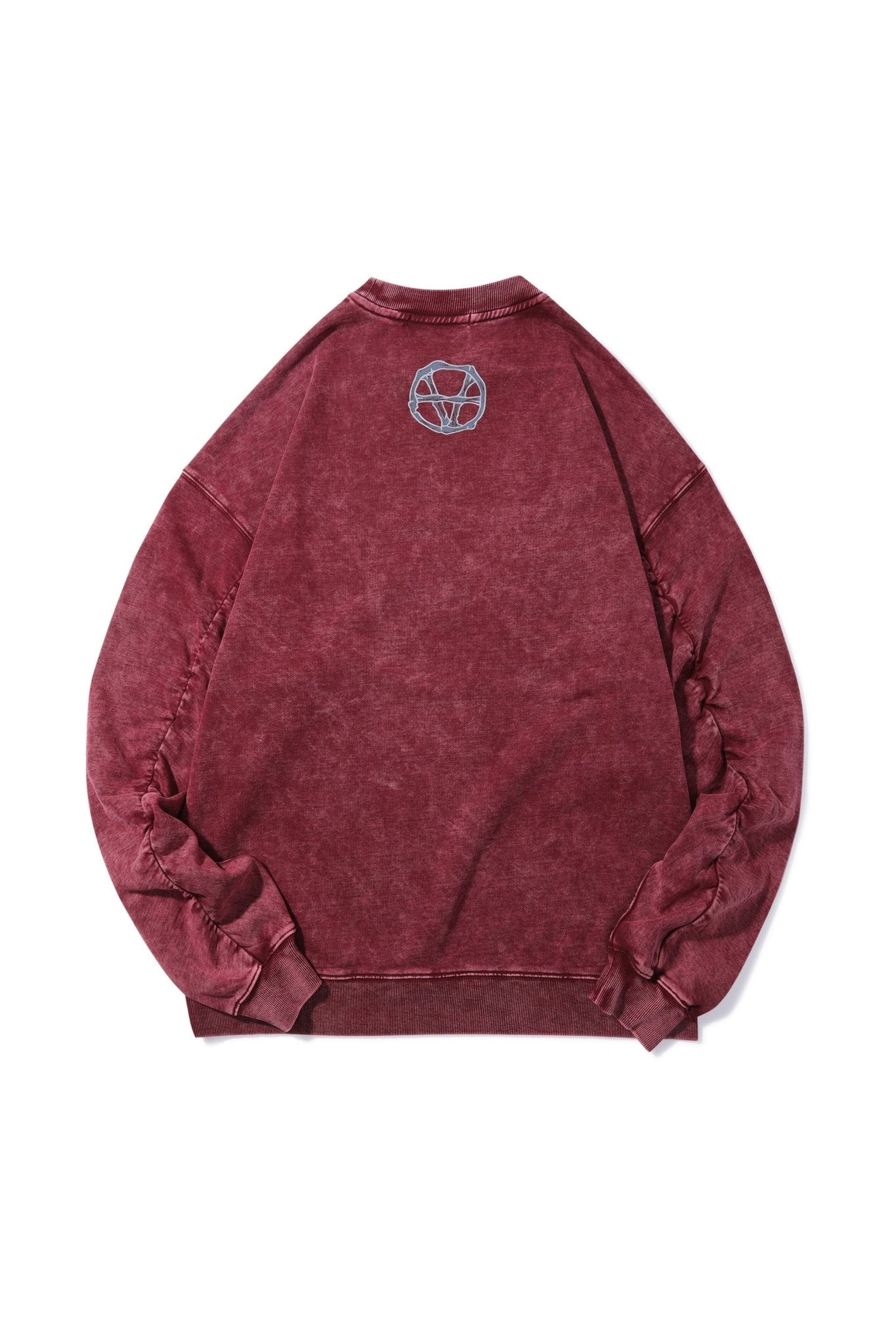 THE PRAYER CREWNECK BURGUNDY Acupuncture